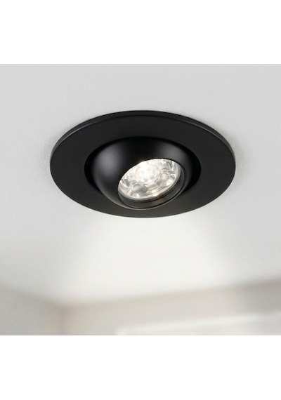 5 Adet Cata Ct 5268 Ufo Yıldız 1.5w Sıva Altı Led Spot Siyah Kasa Beyaz Işık 6400k