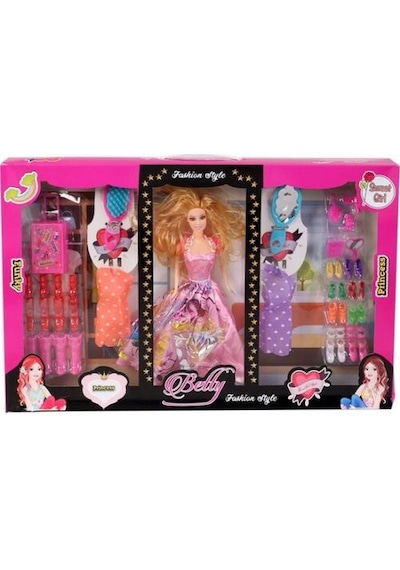 Oyuncak Bebek Fashion Style Elbiseli Bebek