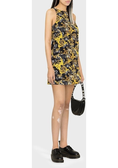 Versace Jeans Couture Bayan Elbise 74hao959 Es042l54 G89 Siyah