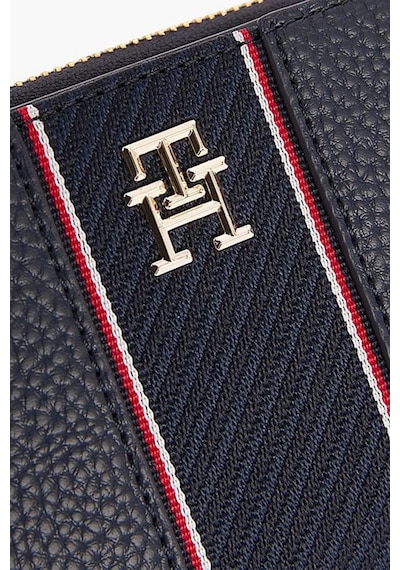 Tommy Hilfiger Monogram Kadın Lacivert Fermuarlı Cüzdan Os Çok Renkli