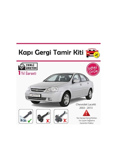 Barrer Chevrolet Lacetti Kapı Gergi (Limitör) Tamir Kiti 2002-2013