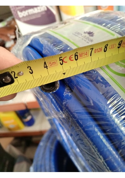30 Metre Mavi İlaçlama Ve Sulama Hortumu 8mm, 90 Bar