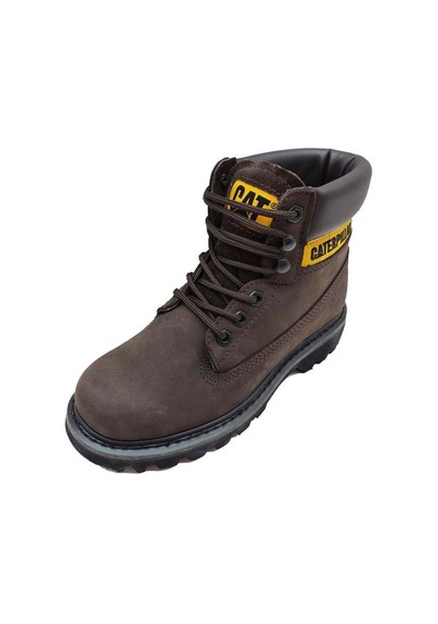 Caterpillar Colorado Hakiki Deri Sıcak Astar Unisex Bot Kahverengi