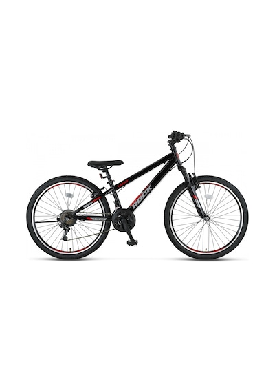 Ümit Rock V Erkek Çocuk Bisikleti 20 Jant 18 Vites Black Red Çok Renkli