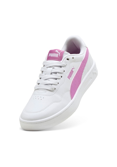Puma Court Lally Jr Beyaz Kadın Sneaker 000000000102714310 Beyaz-a Pembe