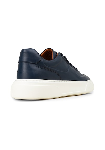 Deery Erkek Hakiki Deri Lacivert Sneaker Ayakkabı - 04601mlcve01