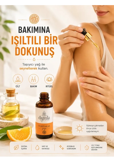 Biodamla Natural Portakal Kabuğu 10 Ml