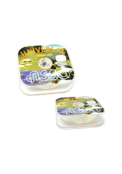 Asso Universal 100mt Monofilament Misina Beyaz Standart - 0.28 Mm
