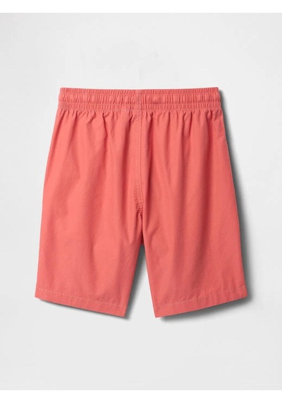 Gap Erkek Çocuk Relaxed Pull-on Şort Kırmızı-6012 Kırmızı