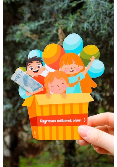 Bayram Tebrik Kartı 8 Adet Kurban Bayramı Hediye Kartı Tebrik Kartı Kurban Bayramı Ramazan Bayramı