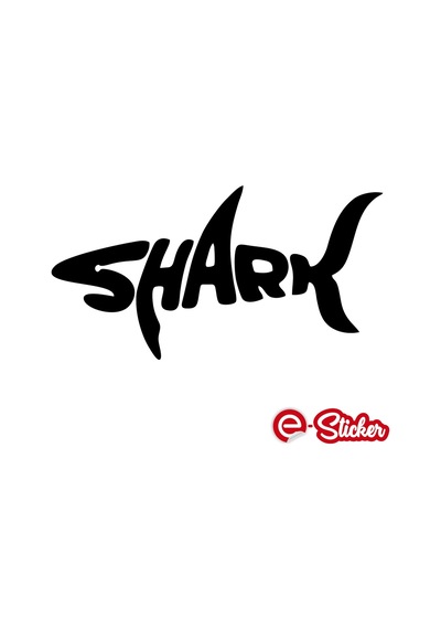 Shark Köpek Balığı Sticker Oto Araba Sticker