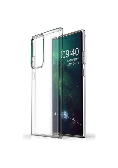 Samsung Galaxy Uyumlu Note 20 Ultra Kılıf Lüx Şeffaf Kamera Lens Korumalı Silikon Kılıf