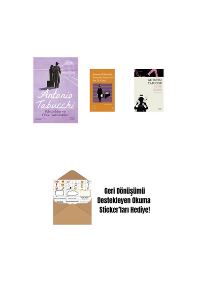 Yolculuklar Ve Öteki Yolculuklar + Everest Açıkhava 34 - Fernando Pessoa Nın Son Üç Günü + Ufuk Çizgisi + Okuma Sticker'ları