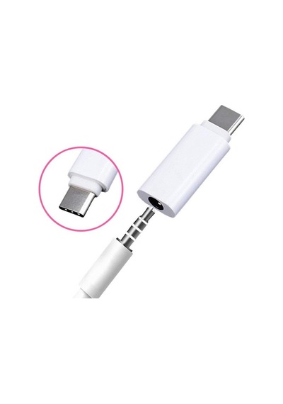 USB 3.1 Type C To 3.5 mm. AUX Kulaklık Ses Çevirici Dönüştürücü