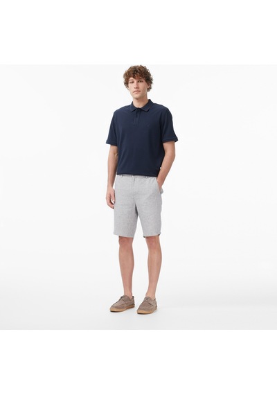 Nautica Erkek Gri Regular Fit Keten Şortdüzb65232t