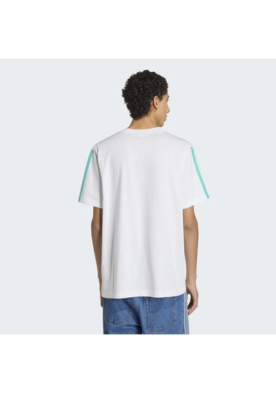Adidas Ke8162 Mer Dna Tee M Erkek Tişört Beyaz