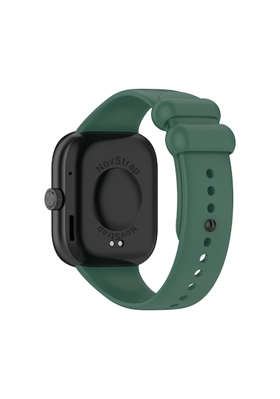 Novstrap Xiaomi Mi Band 8 Pro İle Uyumlu Kordon Kayış Yumuşak Silikon Klasik Kordon