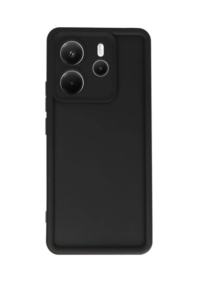Xiaomi Redmi Note 14 4g Uyumlu Kılıf Viera Silikon - Siyah