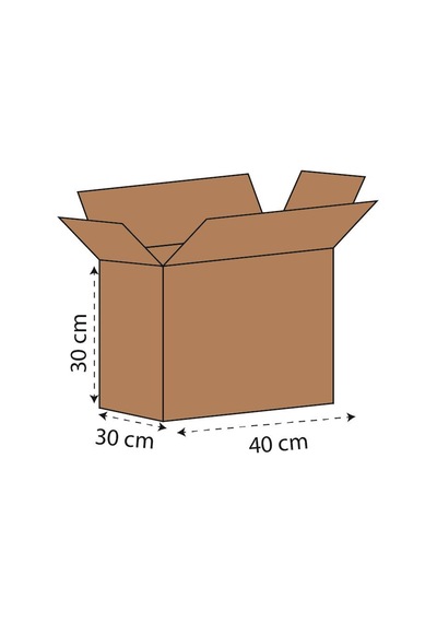 Kenzlife Çift Oluk Karton Koli 40x30x30 Mukavva 05 Adet Fiyatıdır. Diğer