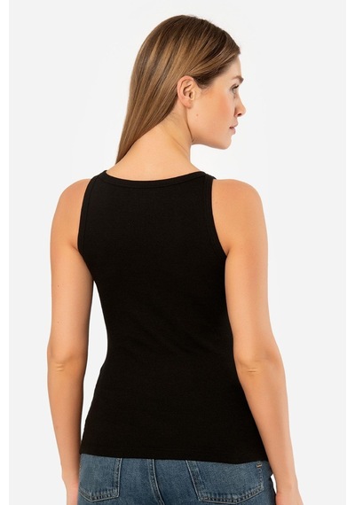Kadın Halter Yaka Fitilli Atlet 001
