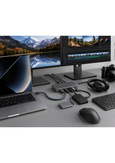 Thunderbolt Type-c To Type-c Kablo 80 Cm, Örgülü Usb-c Veri Ve Şarj Kablosu, Dizüstü Bilgisayar Tablet Telefon Monitör Dock İstasyonu İle Uyumlu Dayanıklı Kablo Zr949