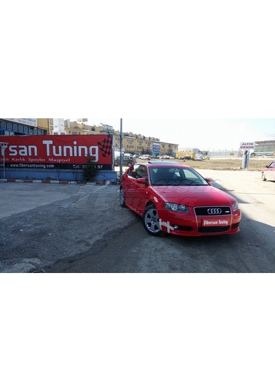 Audi A3 Ön Tampon Eki---fibersan Tuning N11.1489