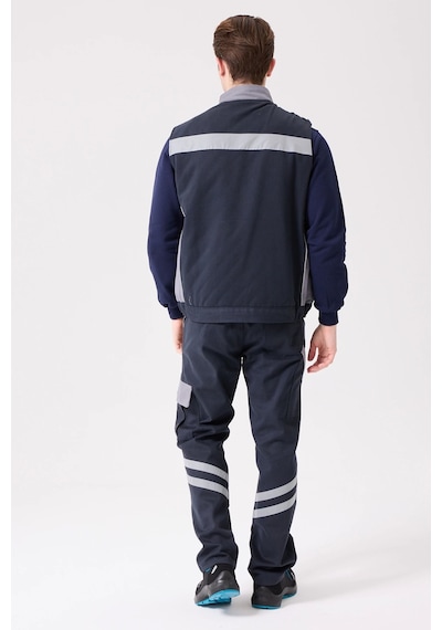 Urtica Kışlık İş Ve Outdoor Yelek Lacivert-Gri