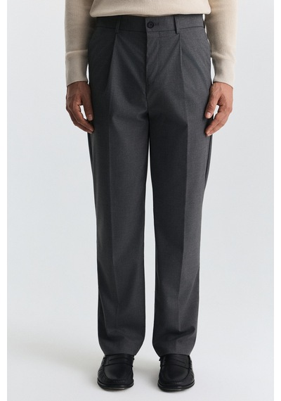 Antioch Regular Fit Pileli Pantolon Gri