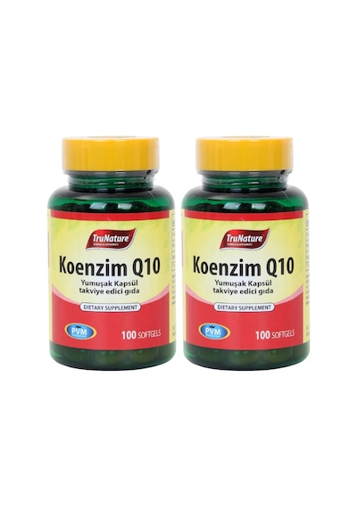 Trunature Coenzyme Q10 Royal Jelly Omega 3 2X100 Softgel Koenzim
