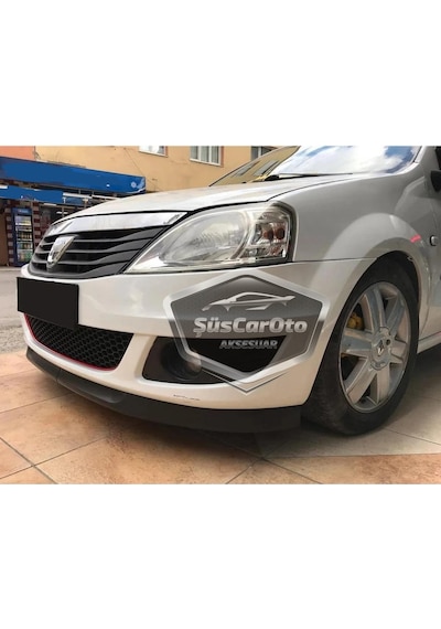 Dacia Logan 2009-2020 Uyumlu Üniversal Astra H Lip Esnek Ön Lip 2 Parça Tampon Altı Dil Karlık Ön Ek 00 Şüscaroto Aksesuar