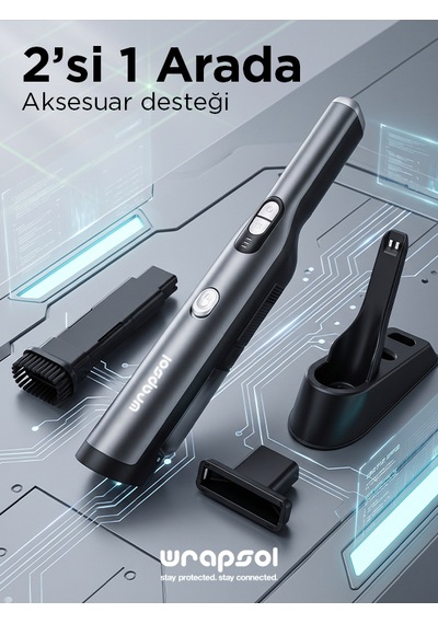 K2 Bldc Motorlu Şarjlı El Süpürgesi Taşınabilir, Şarj Ve Saklama Istasyonlu 0 - 250 Watt