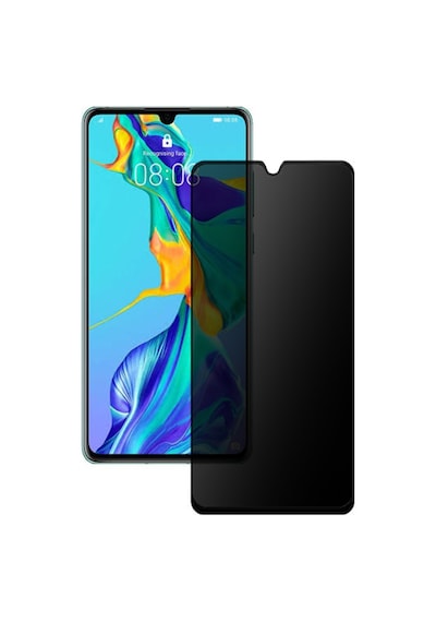 Xiaomi Redmi Note 8 Hayalet Privacy Gizli Cam Ekran Koruyucu Siya