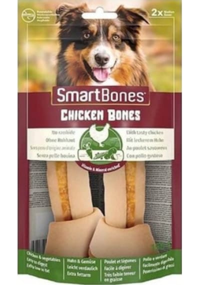 Smartbones 13 CM Tavuklu Düğüm Kemik Medium Köpek Ödülü 2'li