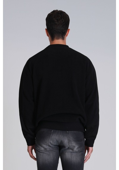 Lufian Vıler Erkek Sweatshirt Siyah Siyah 112030148100100 Siyah