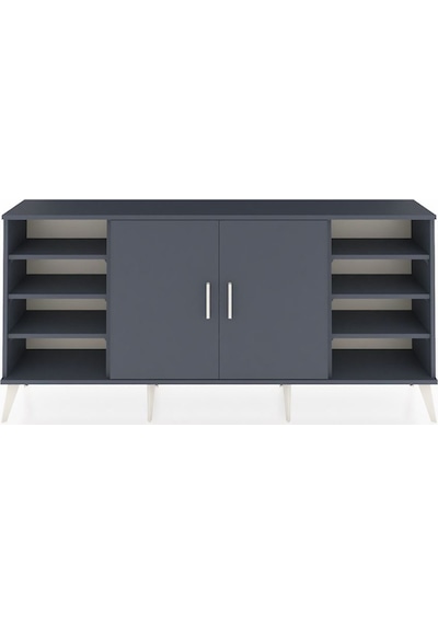 Arges Konsol 9 Raflı 2 Kapaklı 176x30x83 Antrasit-antrasit/antrasit Antrasit/antrasit Arges Konsol 9 Raflı 2 Kapaklı 176x30x83 Antrasit-antrasit/antrasit Antrasit/antrasit