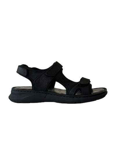 Forelli 40526 Bruce-g Erkek Sandalet 40526-G-R1627 Siyah Nubuk