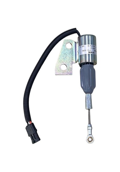 12v Stop Selenoidi Yan Ayaklı Sol Ayak Cummıns Motor