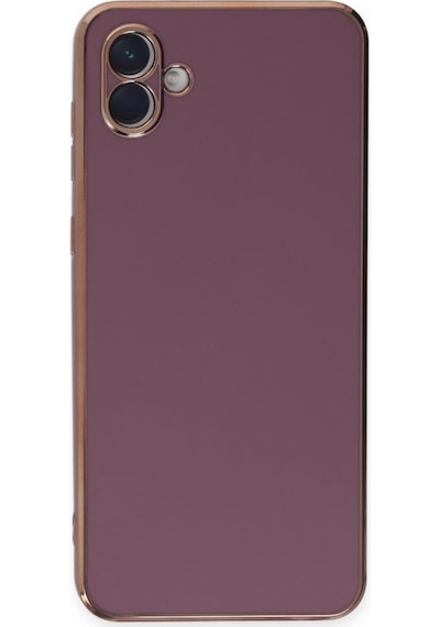 Samsung Galaxy Uyumlu A04 Kılıf Luxury Seri Kamera Korumalı Silikon Kapak