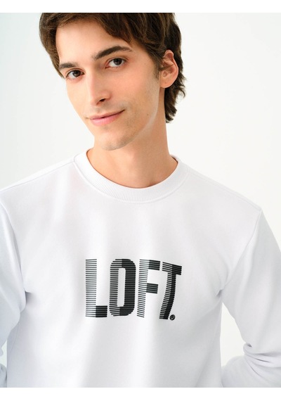 Loft Beyaz Erkek Sweatshirt Lf2037363 Beyaz