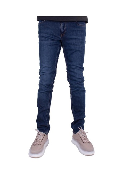 Twister Panama 750-01 Lacivert Düşük Bel Dar Paça Erkek Jeans Pantolon 001