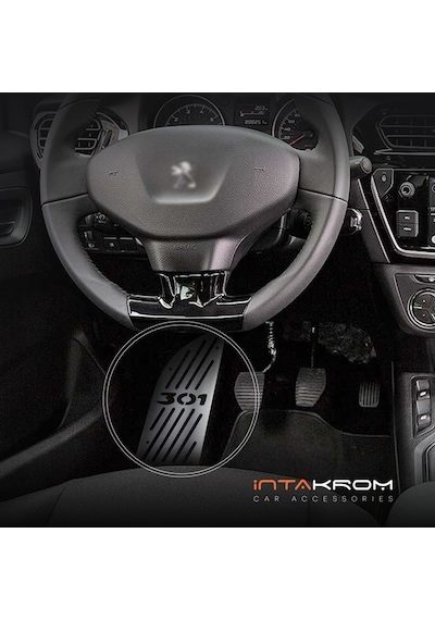 intakrom Peugeot 301 Krom Ayak Dinlendirme Pedalı