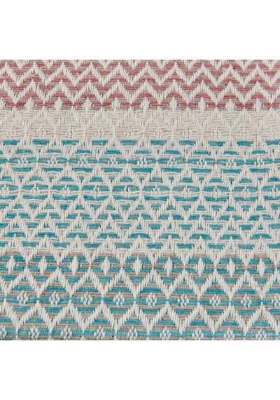 Soft Vita Çift Kişilik Pike - Ekru / Mavi - 200x230 Cm Renkli