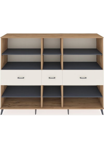 Hyperion Dolap 9 Raflı 3 Çekmeceli 220x44x163 Çam-antrasit/aytaş Çam-antrasit/aytaşı Hyperion Dolap 9 Raflı 3 Çekmeceli 220x44x163 Çam-antrasit/aytaş Çam-antrasit/aytaşı