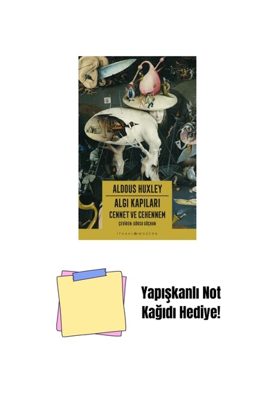 Algı Kapıları Cennet Ve Cehennem + Yapışkanlı Not Kağıdı