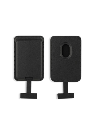 Lexroo Crd-09 Dahili Şarj Soket Aparatlı Magnetik Pu Deri Kartlık - Lacivert