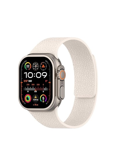 Apple Uyumlu Watch  2-3-4-5-6-7-8-10 Se Ultra   Manyetik Desenli Spor Silikon Kordon 42/44/45/46/49
