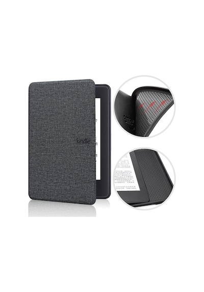 Amazon Kindle Basic 2022 Ve 2024 E Kitap Okuyucu Kılıfı - Siyah