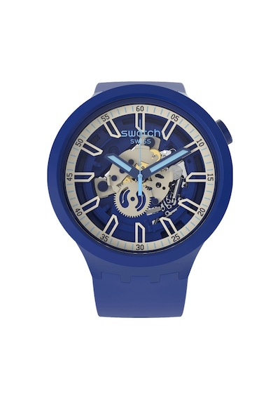 Swatch Big Bold Iswatch Blue Unisex Kol Saati SB01N102