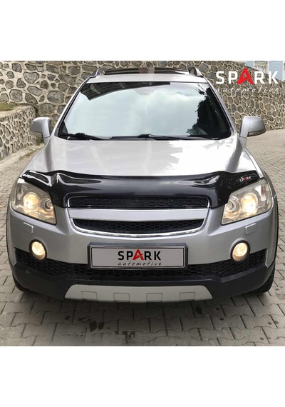 Chevrolet Captiva 2006-2012 Yıl Aralığı Uyumlu Kaput Rüzgarlığı 4mm Siyah