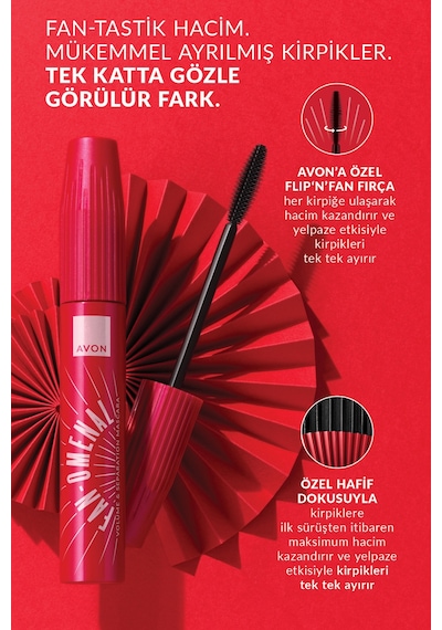 Fan-omenal Hacim Veren & Tek Tek Ayıran Maskara Brown Black Diğer